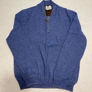 Joseph Bank 1905 wool 1/4 zip sweater
